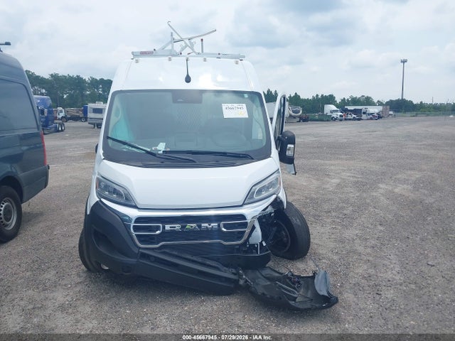 45667945 :رقم المزاد ، 3C6LRVDGXSE554705 vin ، 2025 Ram Promaster 2500 Slt+ High Roof 159 Wb مزاد بيع