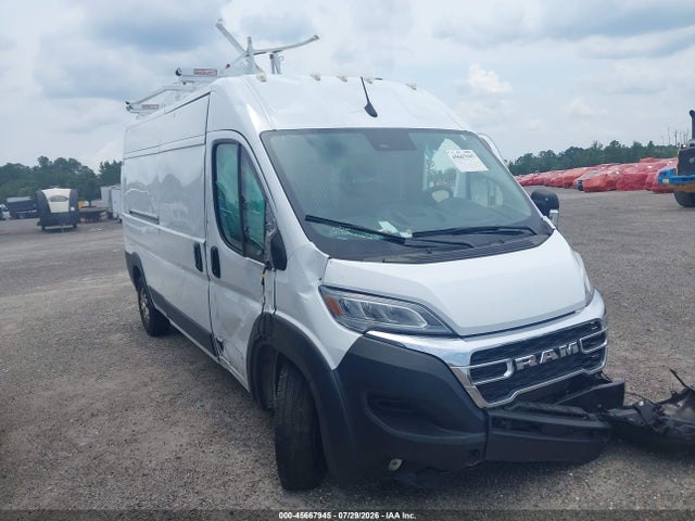 45667945 :رقم المزاد ، 3C6LRVDGXSE554705 vin ، 2025 Ram Promaster 2500 Slt+ High Roof 159 Wb مزاد بيع