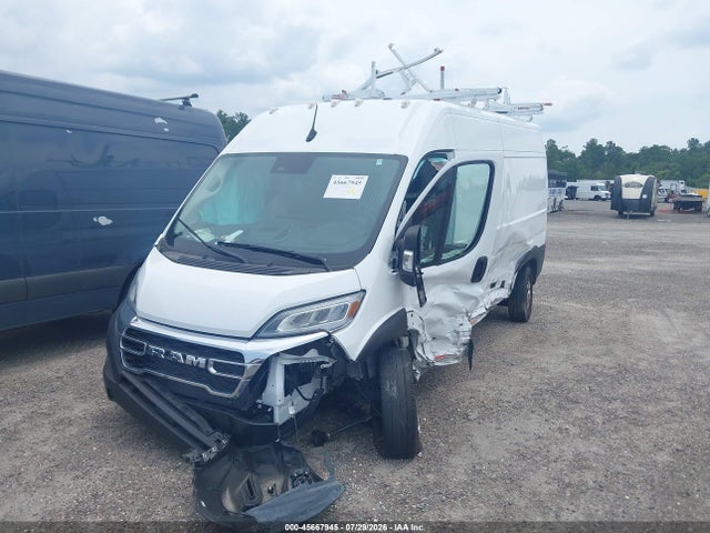 45667945 :رقم المزاد ، 3C6LRVDGXSE554705 vin ، 2025 Ram Promaster 2500 Slt+ High Roof 159 Wb مزاد بيع