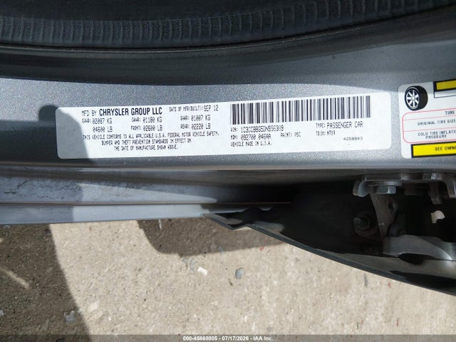 Aukcja sprzedaży 2013 Chrysler 200 Touring, vin: 1C3CCBBG5DN556389, numer aukcji: 45668005