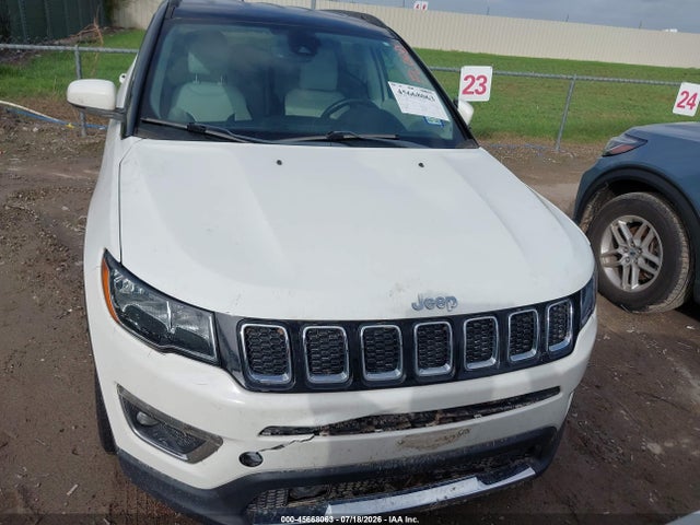 45668063 :رقم المزاد ، 3C4NJCCB5MT561224 vin ، 2021 Jeep Compass Limited Fwd مزاد بيع