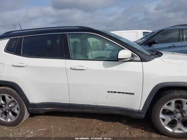 45668063 :رقم المزاد ، 3C4NJCCB5MT561224 vin ، 2021 Jeep Compass Limited Fwd مزاد بيع