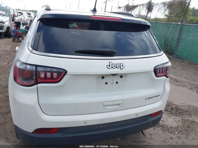 45668063 :رقم المزاد ، 3C4NJCCB5MT561224 vin ، 2021 Jeep Compass Limited Fwd مزاد بيع