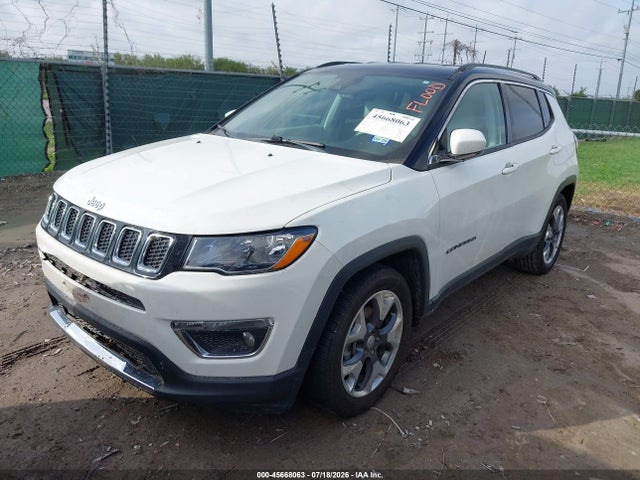45668063 :رقم المزاد ، 3C4NJCCB5MT561224 vin ، 2021 Jeep Compass Limited Fwd مزاد بيع