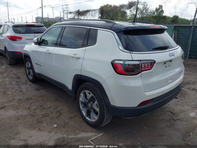 45668063 :رقم المزاد ، 3C4NJCCB5MT561224 vin ، 2021 Jeep Compass Limited Fwd مزاد بيع