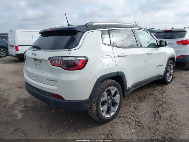 45668063 :رقم المزاد ، 3C4NJCCB5MT561224 vin ، 2021 Jeep Compass Limited Fwd مزاد بيع