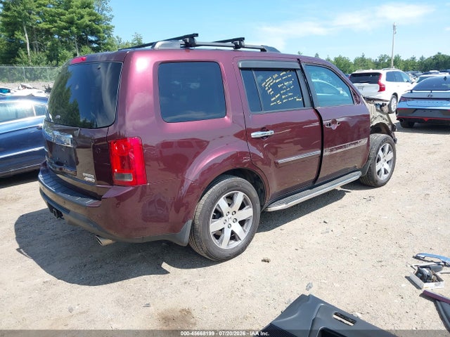 Honda Pilot Touring 2014 5FNYF4H95EB052356 Image 4