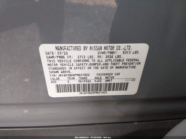Nissan Ariya Engage 2023 JN1AF0BA9PM401822 Image 9
