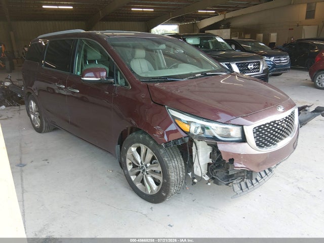 Aukcja sprzedaży 2015 Kia Sedona Sx Luxury, vin: KNDME5C19F6020306, numer aukcji: 45668258