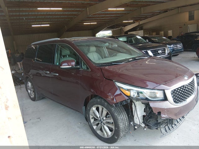 Aukcja sprzedaży 2015 Kia Sedona Sx Luxury, vin: KNDME5C19F6020306, numer aukcji: 45668258