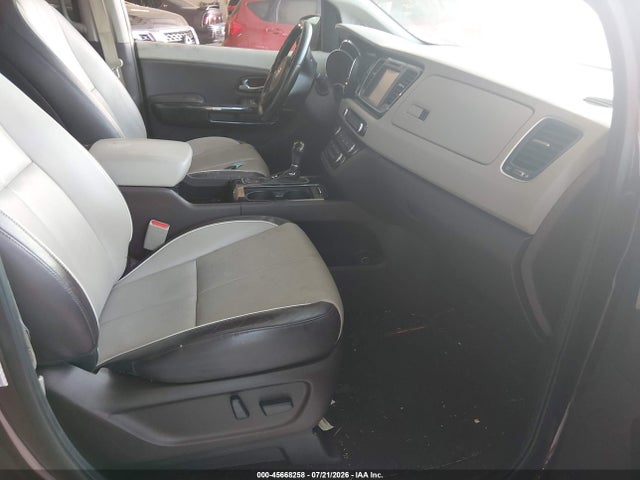Aukcja sprzedaży 2015 Kia Sedona Sx Luxury, vin: KNDME5C19F6020306, numer aukcji: 45668258