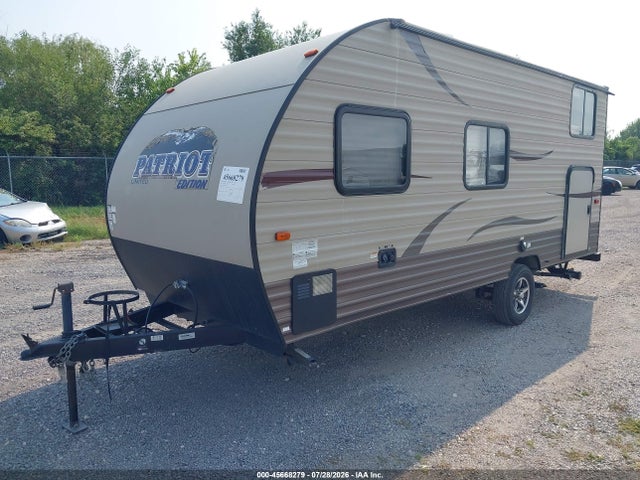 Продаж на аукціоні авто 2016 Forest River Patriot, vin: 4X4TCK615GK032970, номер лоту: 45668279