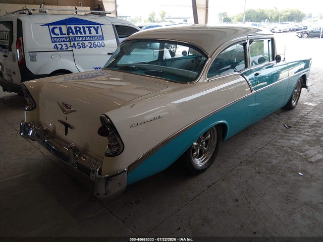45668333 :رقم المزاد ، VB56L100457 vin ، 1956 Chevrolet Bel Air مزاد بيع