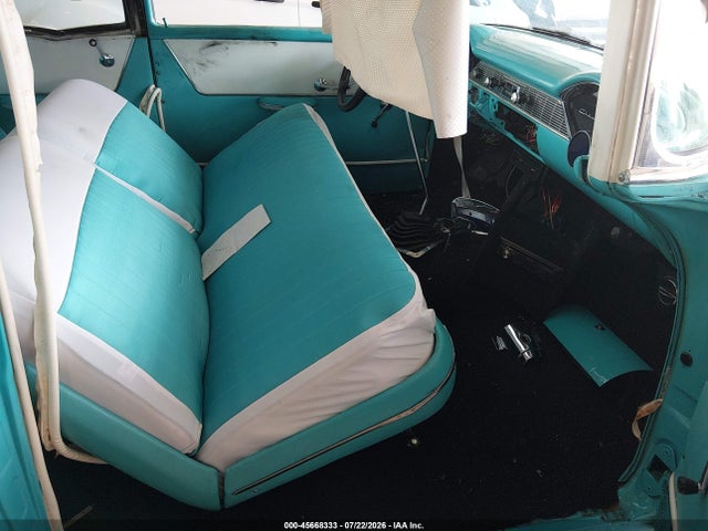 45668333 :رقم المزاد ، VB56L100457 vin ، 1956 Chevrolet Bel Air مزاد بيع