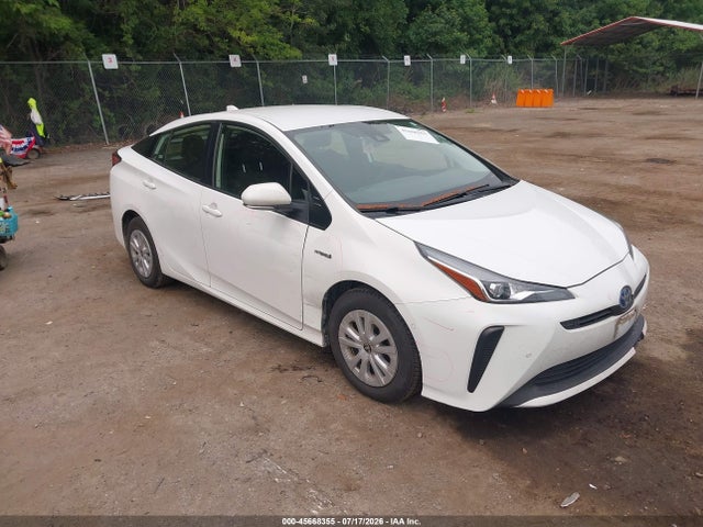 45668355 :رقم المزاد ، JTDKAMFU5M3145224 vin ، 2021 Toyota Prius Le مزاد بيع