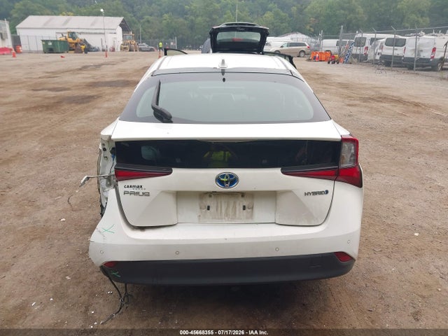 2021 Toyota Prius Le მანქანა იყიდება აუქციონზე, vin: JTDKAMFU5M3145224, აუქციონის ნომერი: 45668355