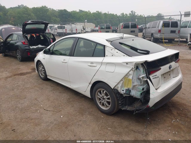 2021 Toyota Prius Le მანქანა იყიდება აუქციონზე, vin: JTDKAMFU5M3145224, აუქციონის ნომერი: 45668355