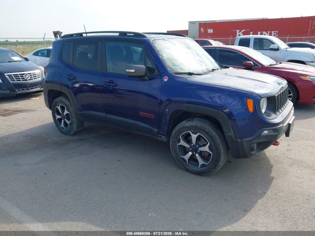 2020 Jeep Renegade Trailhawk 4x4 მანქანა იყიდება აუქციონზე, vin: ZACNJBC1XLPL74727, აუქციონის ნომერი: 45668386