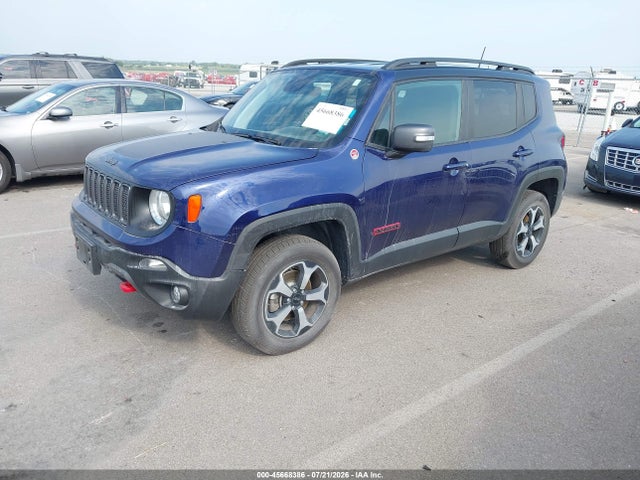 2020 Jeep Renegade Trailhawk 4x4 მანქანა იყიდება აუქციონზე, vin: ZACNJBC1XLPL74727, აუქციონის ნომერი: 45668386