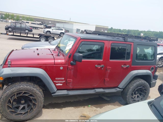45668478 :رقم المزاد ، 1C4BJWDGXDL589546 vin ، 2013 Jeep Wrangler Unlimited Sport مزاد بيع