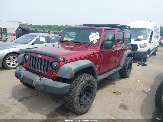 45668478 :رقم المزاد ، 1C4BJWDGXDL589546 vin ، 2013 Jeep Wrangler Unlimited Sport مزاد بيع