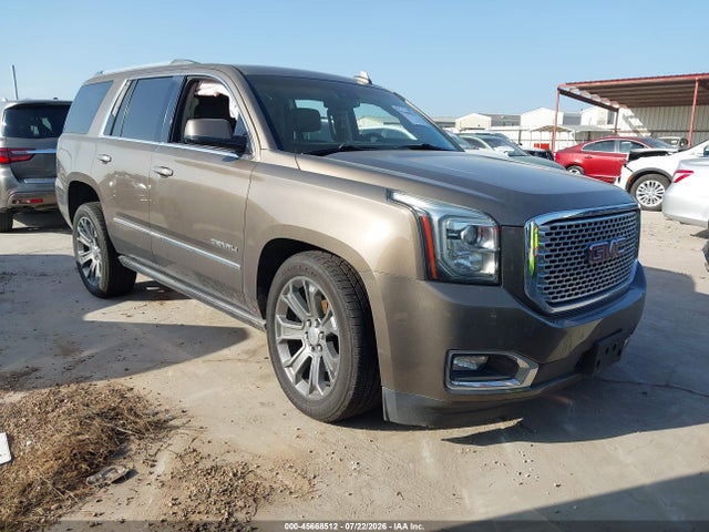 2015 Gmc Yukon Denali მანქანა იყიდება აუქციონზე, vin: 1GKS1CKJ1FR590652, აუქციონის ნომერი: 45668512