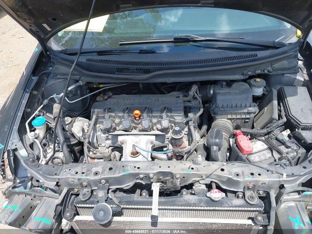 Продажа на аукционе авто 2013 Honda Civic Lx, vin: 19XFB2F50DE036688, номер лота: 45668521