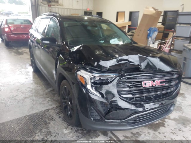 45668538 :رقم المزاد ، 3GKALMEV0ML371308 vin ، 2021 Gmc Terrain Fwd Sle مزاد بيع
