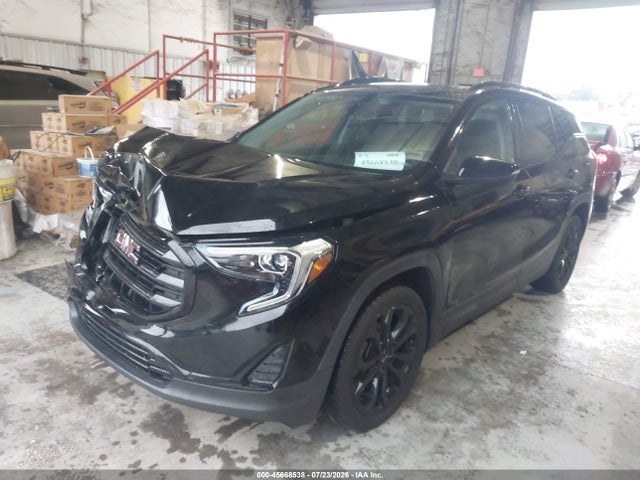 45668538 :رقم المزاد ، 3GKALMEV0ML371308 vin ، 2021 Gmc Terrain Fwd Sle مزاد بيع