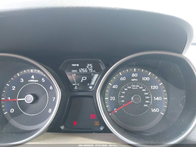 Продаж на аукціоні авто 2011 Hyundai Elantra Gls, vin: 5NPDH4AE7BH058401, номер лоту: 45668585