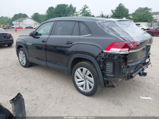 45668637 :رقم المزاد ، 1V2HE2CA1NC203472 vin ، 2022 Volkswagen Atlas Cross Sport 3.6l V6 Se W/technology مزاد بيع