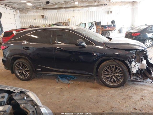 2020 Lexus Rx 450h F Sport Performance მანქანა იყიდება აუქციონზე, vin: 2T2YGMDA6LC051498, აუქციონის ნომერი: 45668653