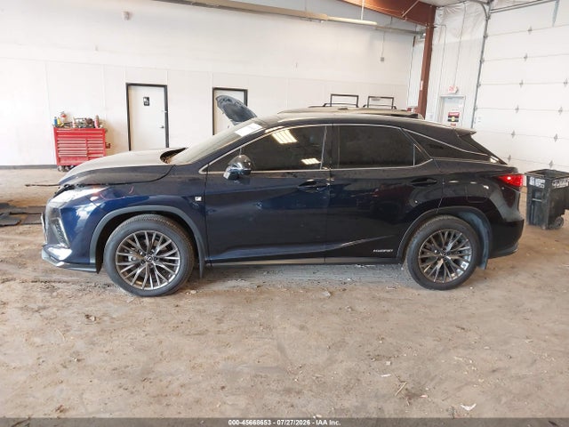 2020 Lexus Rx 450h F Sport Performance მანქანა იყიდება აუქციონზე, vin: 2T2YGMDA6LC051498, აუქციონის ნომერი: 45668653