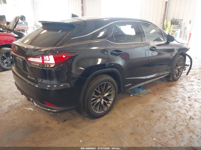 2020 Lexus Rx 450h F Sport Performance მანქანა იყიდება აუქციონზე, vin: 2T2YGMDA6LC051498, აუქციონის ნომერი: 45668653
