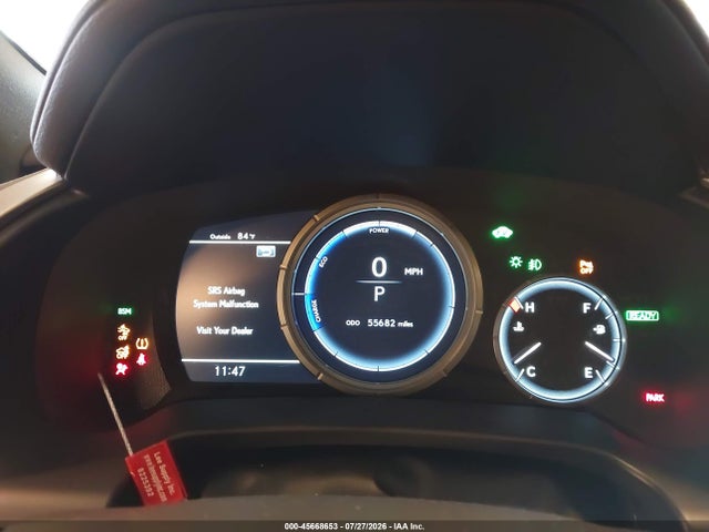 2020 Lexus Rx 450h F Sport Performance მანქანა იყიდება აუქციონზე, vin: 2T2YGMDA6LC051498, აუქციონის ნომერი: 45668653