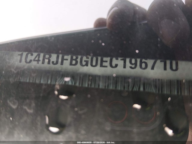 45668659 :رقم المزاد ، 1C4RJFBG0EC196710 vin ، 2014 Jeep Grand Cherokee Limited مزاد بيع