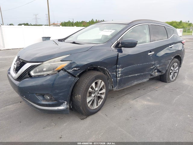 Продаж на аукціоні авто 2018 Nissan Murano Sv, vin: 5N1AZ2MH3JN126326, номер лоту: 45668706