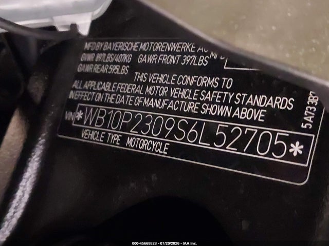 BMW S 1000 Rr 2025 WB10P2309S6L52705 Image 10