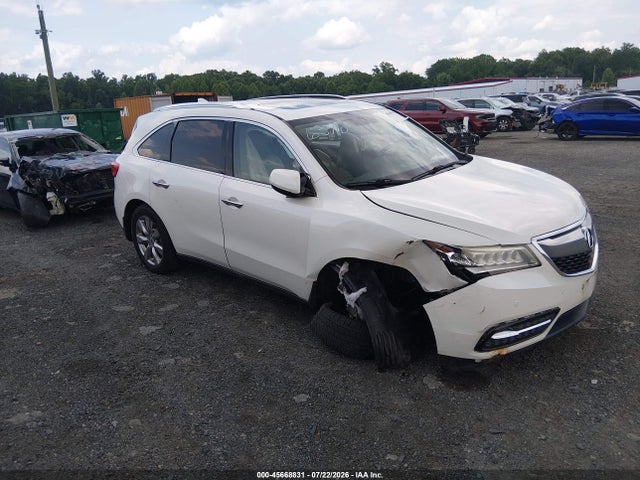 Продажа на аукционе авто 2015 Acura Mdx Advance Pkg W/entertainment Pkg, vin: 5FRYD4H80FB016376, номер лота: 45668831