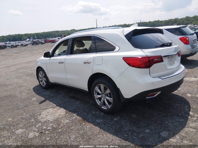 Продажа на аукционе авто 2015 Acura Mdx Advance Pkg W/entertainment Pkg, vin: 5FRYD4H80FB016376, номер лота: 45668831