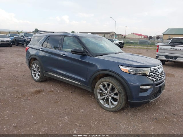 2021 Ford Explorer Platinum მანქანა იყიდება აუქციონზე, vin: 1FM5K8HC2MGB70639, აუქციონის ნომერი: 45668837