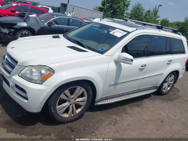 45668852 :رقم المزاد ، 4JGBF7BEXCA763758 vin ، 2012 Mercedes-benz Gl 450 4matic مزاد بيع
