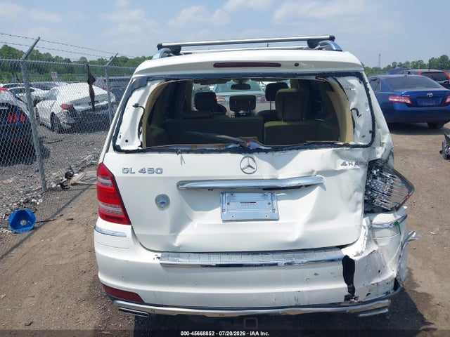 45668852 :رقم المزاد ، 4JGBF7BEXCA763758 vin ، 2012 Mercedes-benz Gl 450 4matic مزاد بيع