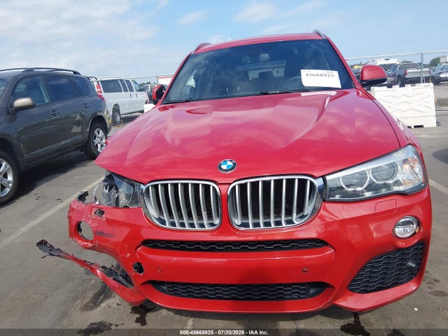 45668925 :رقم المزاد ، 5UXWX9C5XF0D57181 vin ، 2015 Bmw X3 Xdrive28i مزاد بيع