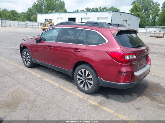 45669020 :رقم المزاد ، 4S4BSBNC9G3344206 vin ، 2016 Subaru Outback 2.5i Limited مزاد بيع