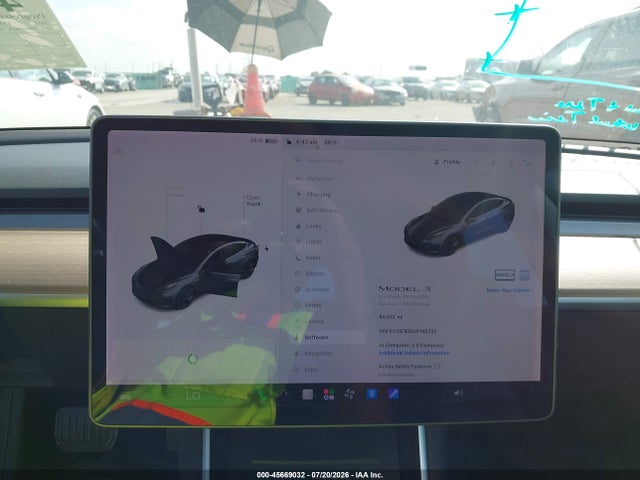45669032 :رقم المزاد ، 5YJ3E1EB2JF145722 vin ، 2018 Tesla Model 3 Long Range/performance مزاد بيع