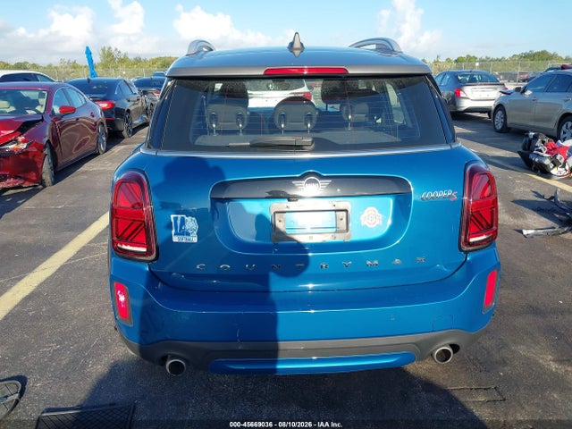 2022 Mini Countryman Cooper S მანქანა იყიდება აუქციონზე, vin: WMZ53BR02N3N98576, აუქციონის ნომერი: 45669036