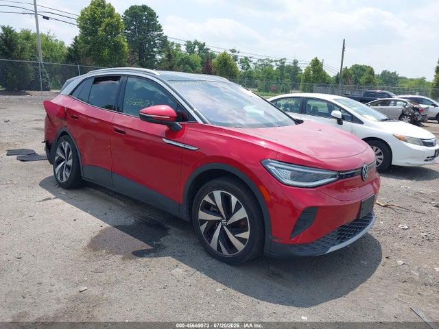 2021 Volkswagen Id.4 Awd Pro S მანქანა იყიდება აუქციონზე, vin: WVGUNPE28MP058937, აუქციონის ნომერი: 45669073