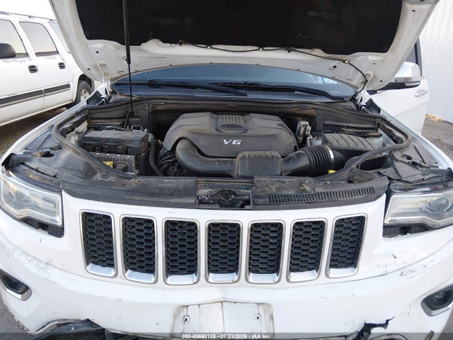 2014 Jeep Grand Cherokee Overland მანქანა იყიდება აუქციონზე, vin: 1C4RJECG0EC364290, აუქციონის ნომერი: 45669128