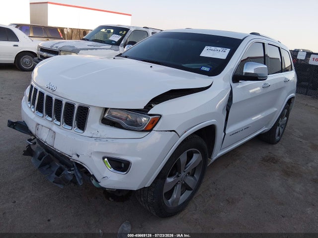 2014 Jeep Grand Cherokee Overland მანქანა იყიდება აუქციონზე, vin: 1C4RJECG0EC364290, აუქციონის ნომერი: 45669128